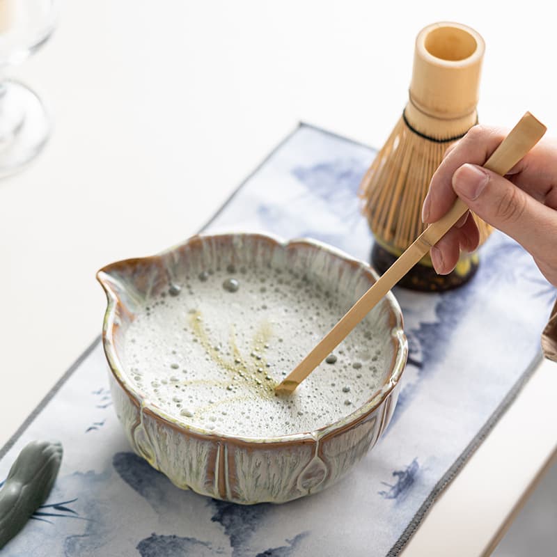 The Lotus Ceremony Set — matcha ceremony set view 4