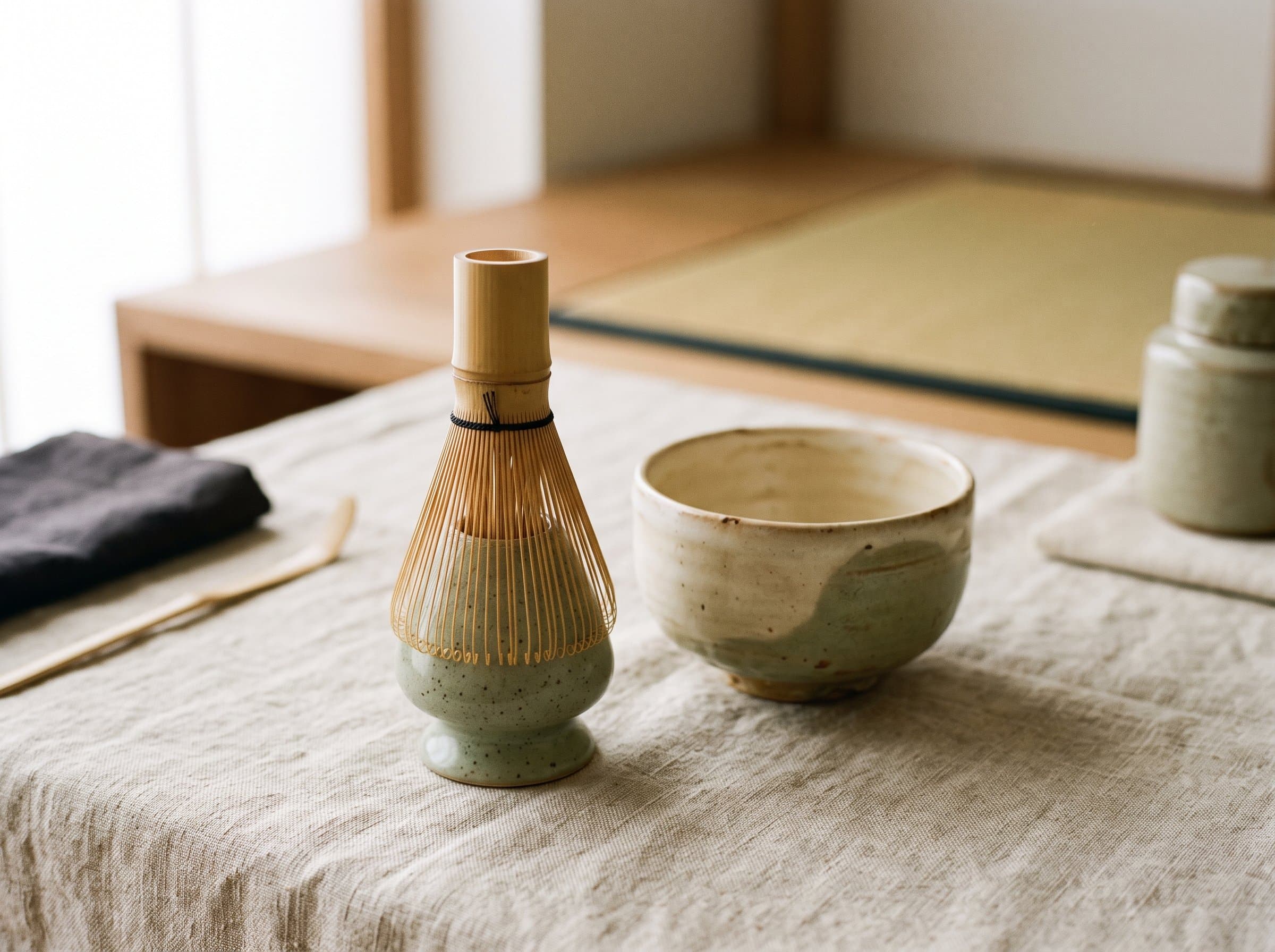 How to clean a matcha whisk (so it lasts a year, not a month)